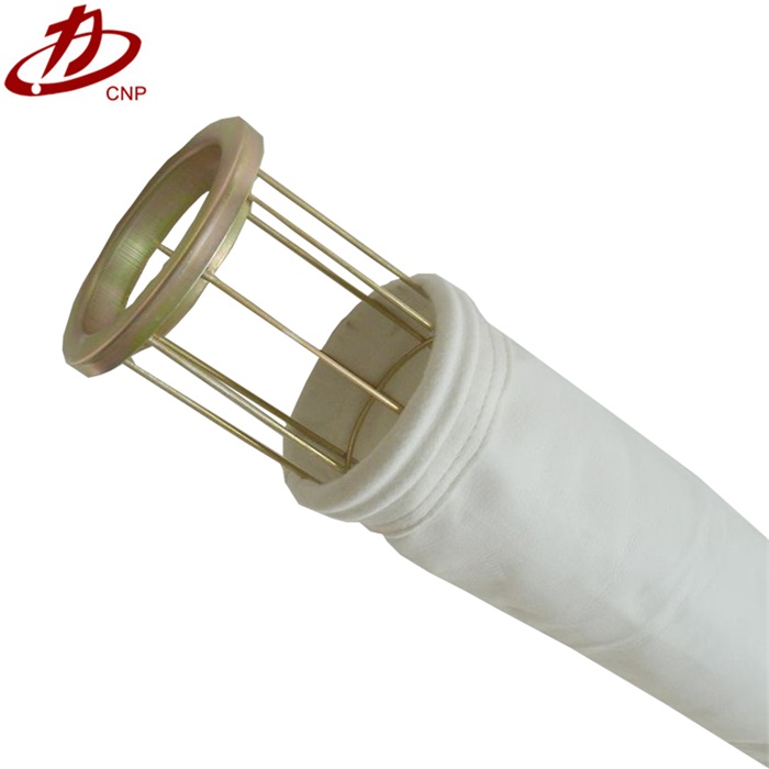 Polyamide needled fabric fiber glass filter bag cnpdustcollector